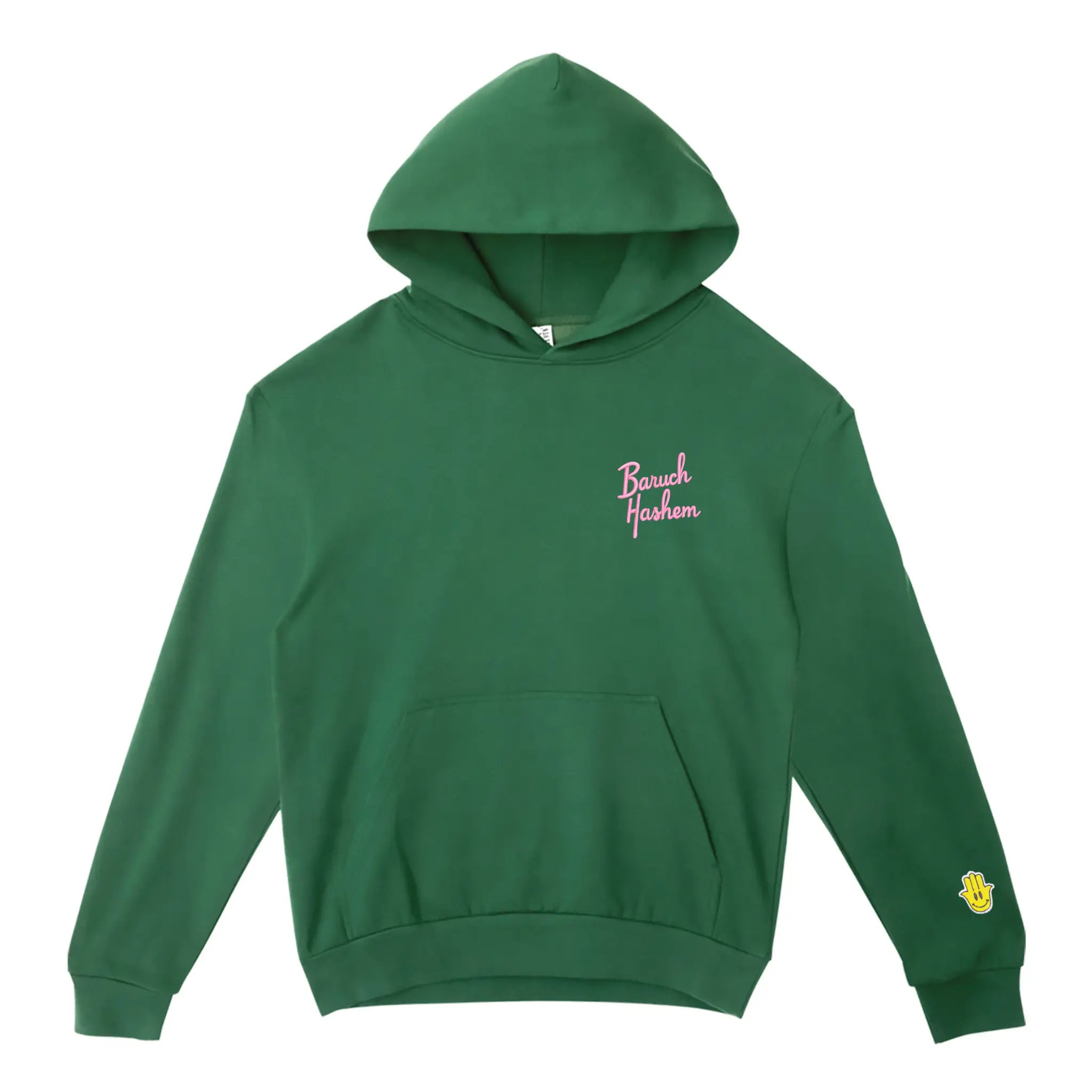 BARUCH HASHEM POLO LOUNGE HOODIE - Hamsa Club