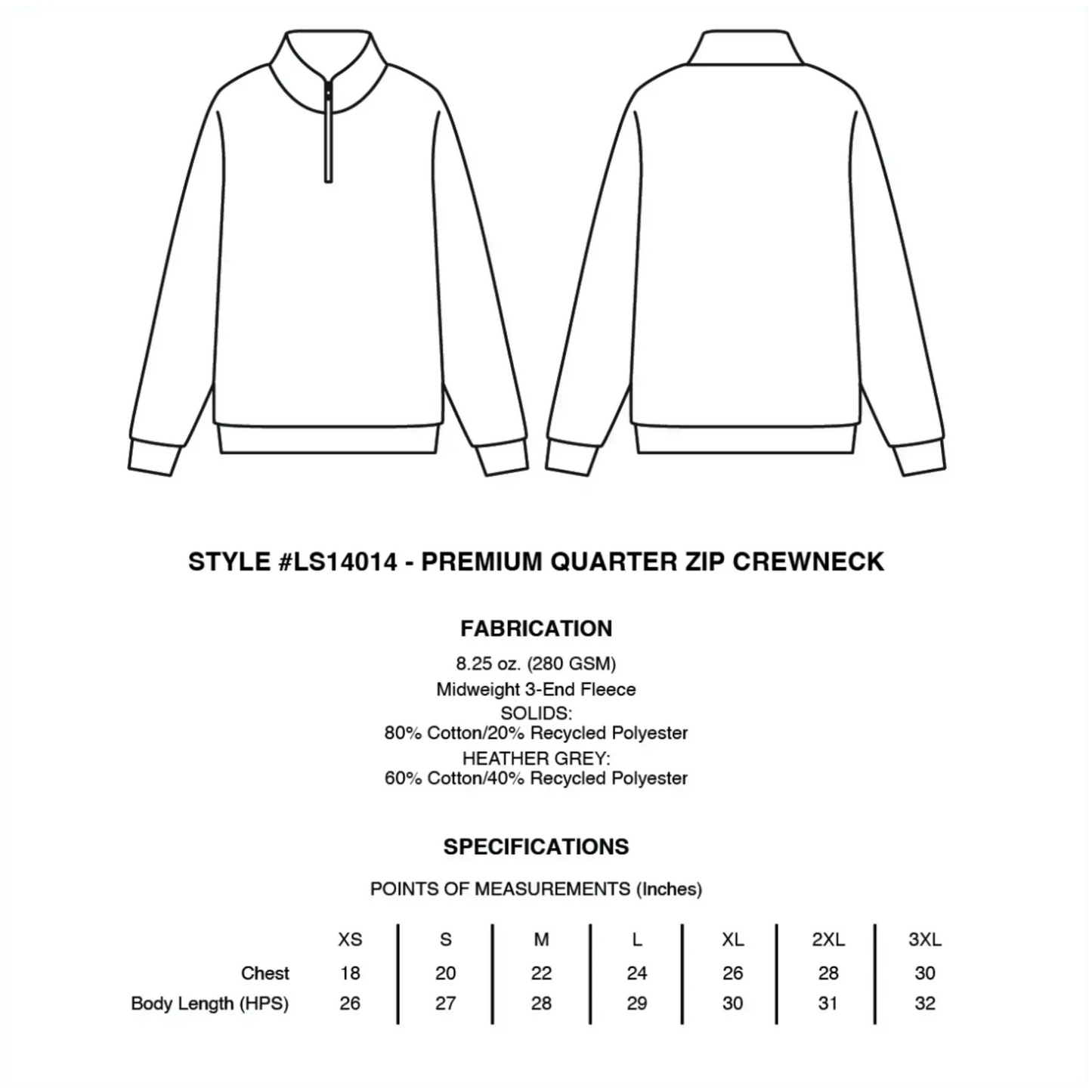 BARUCH HASHEM QUARTER ZIP - Hamsa Club