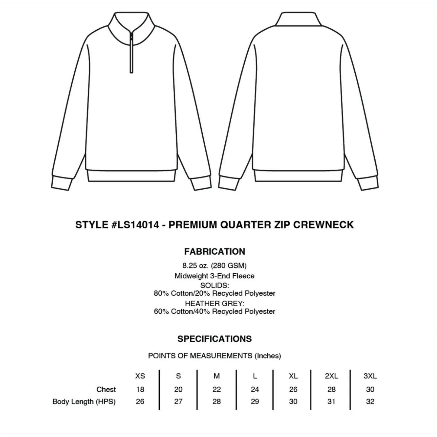 BARUCH HASHEM QUARTER ZIP - Hamsa Club