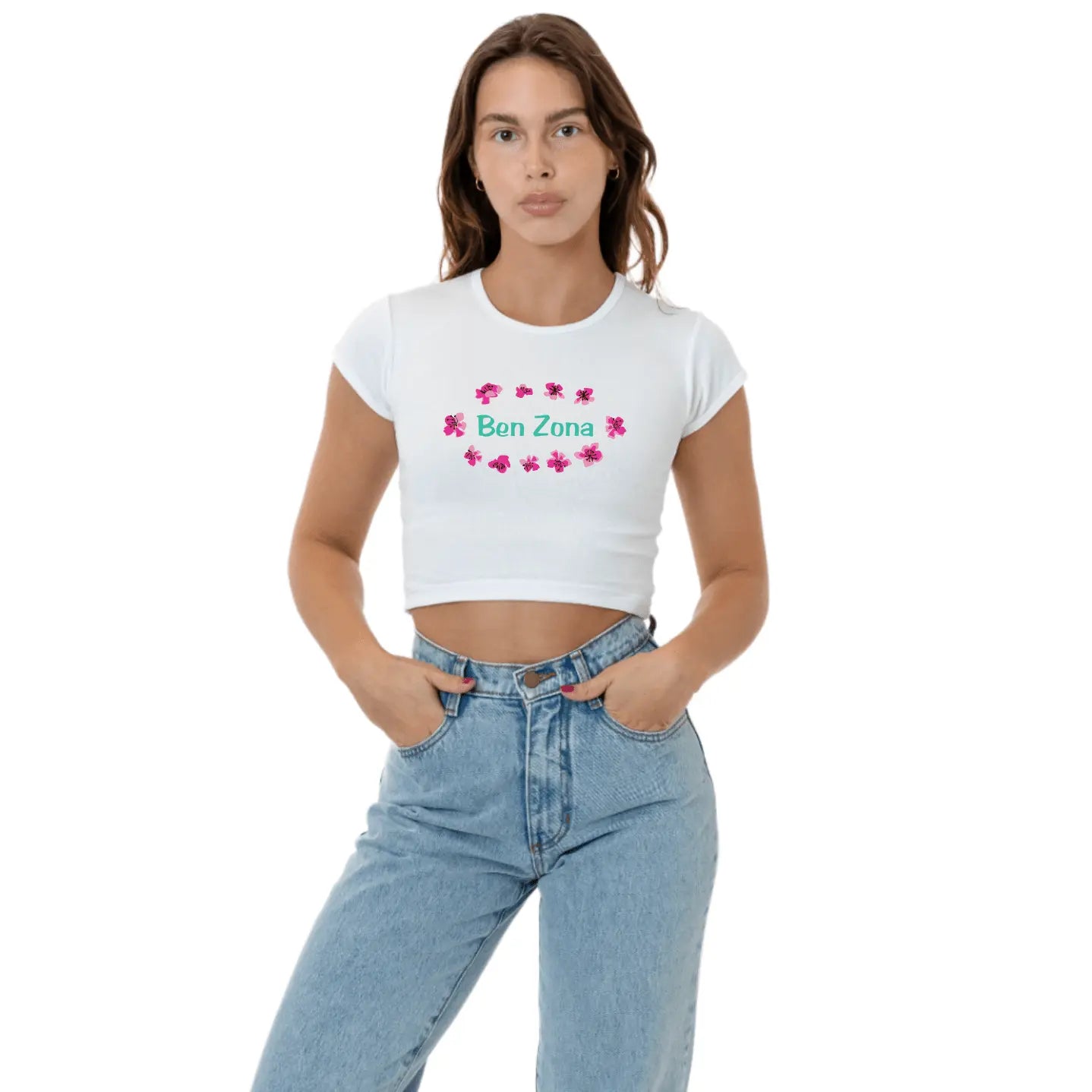 BEN ZONA CROP TOP - Hamsa Club