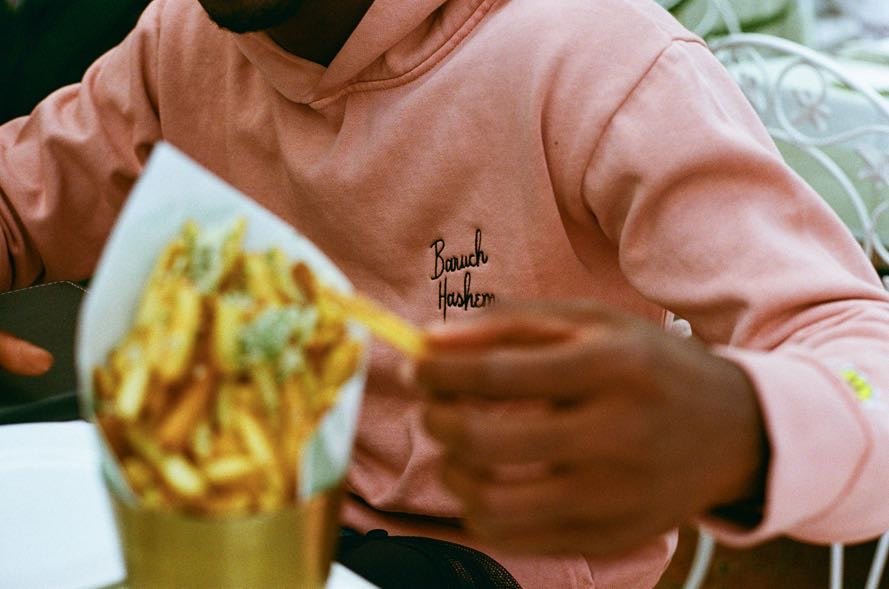 BH HOODIE (PINK) - Hamsa Club