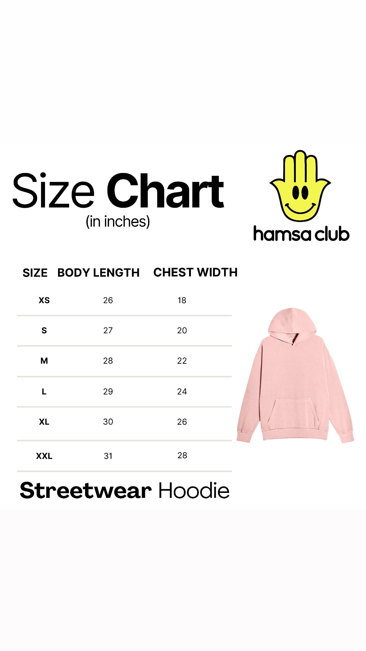 BH HOODIE (PINK) - Hamsa Club