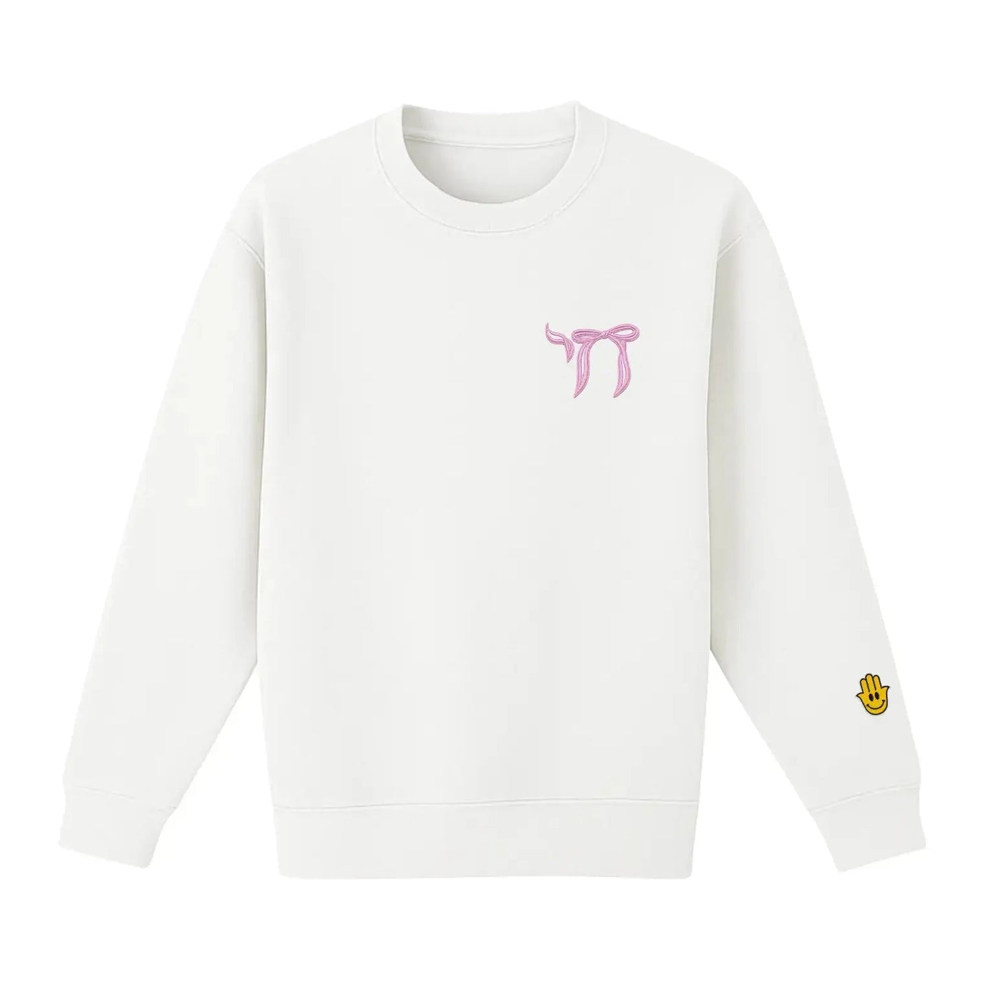 CHAI חי BOW CREWNECK - Hamsa Club