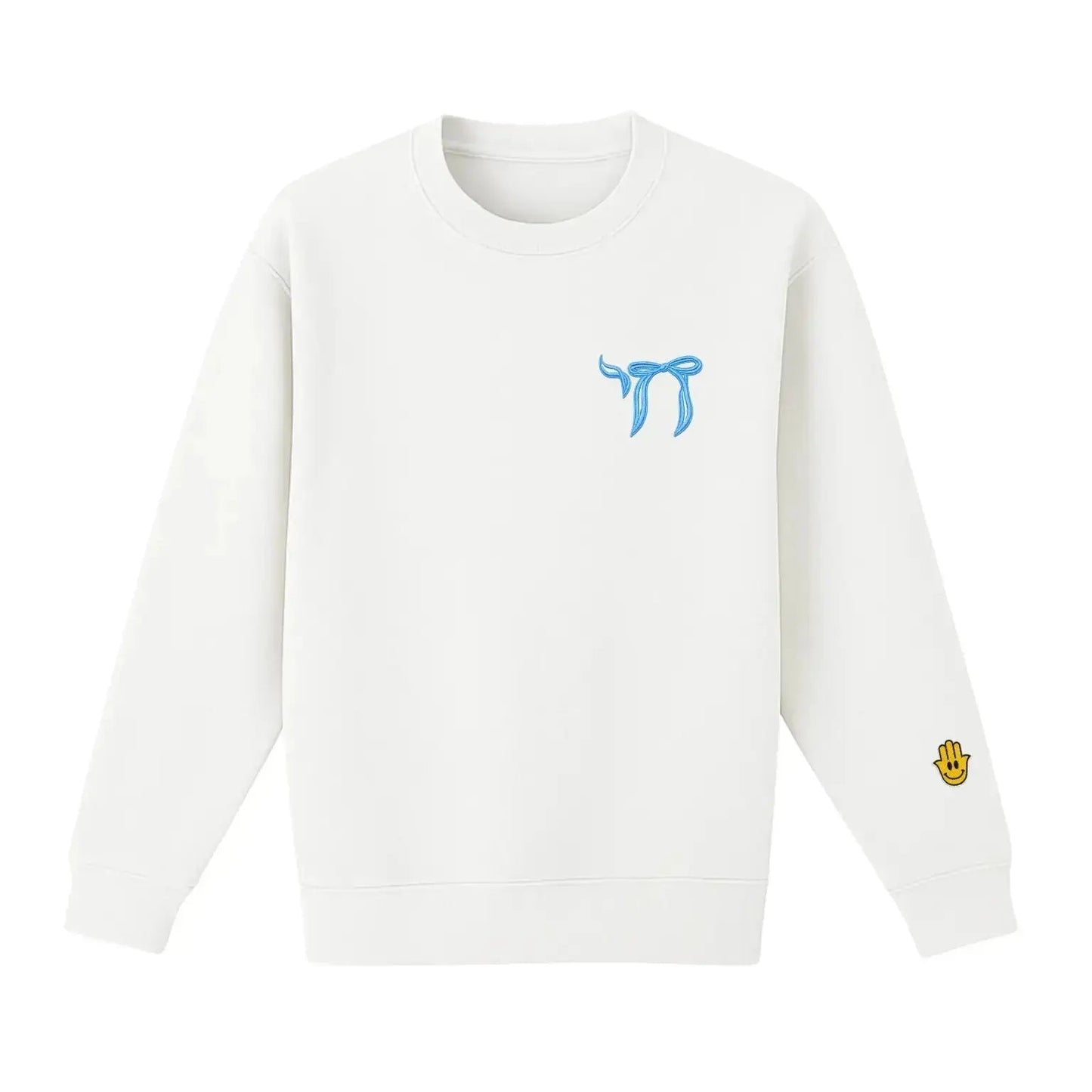 CHAI חי BOW CREWNECK - Hamsa Club