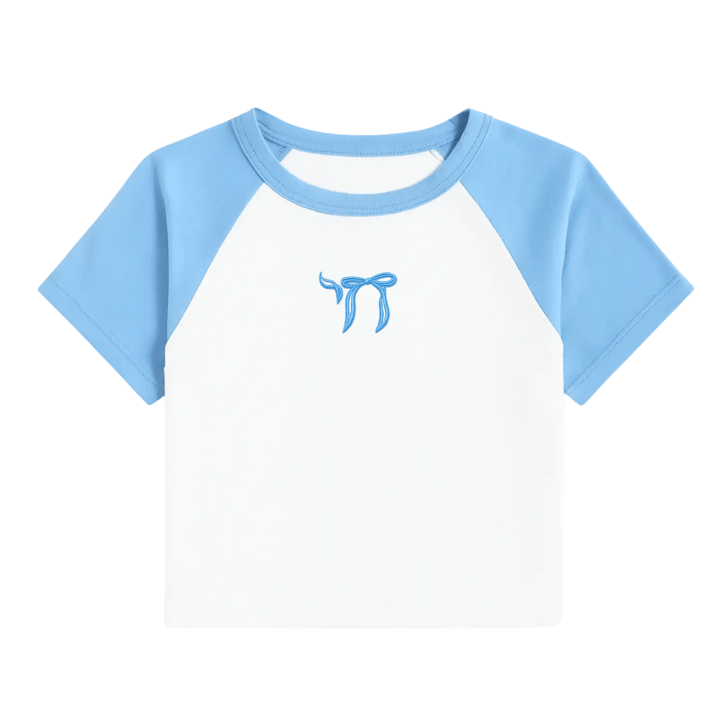 CHAI חי BOW CROP TOP - Hamsa Club