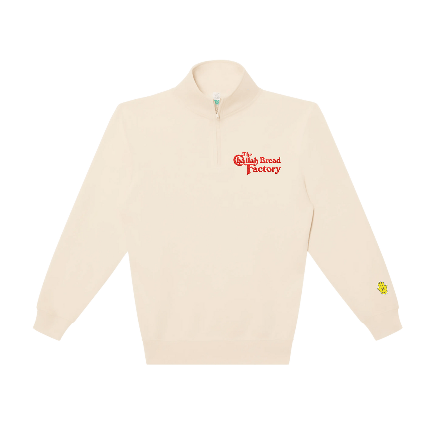 CHALLAH BREAD FACTORY QUARTER ZIP - Hamsa Club
