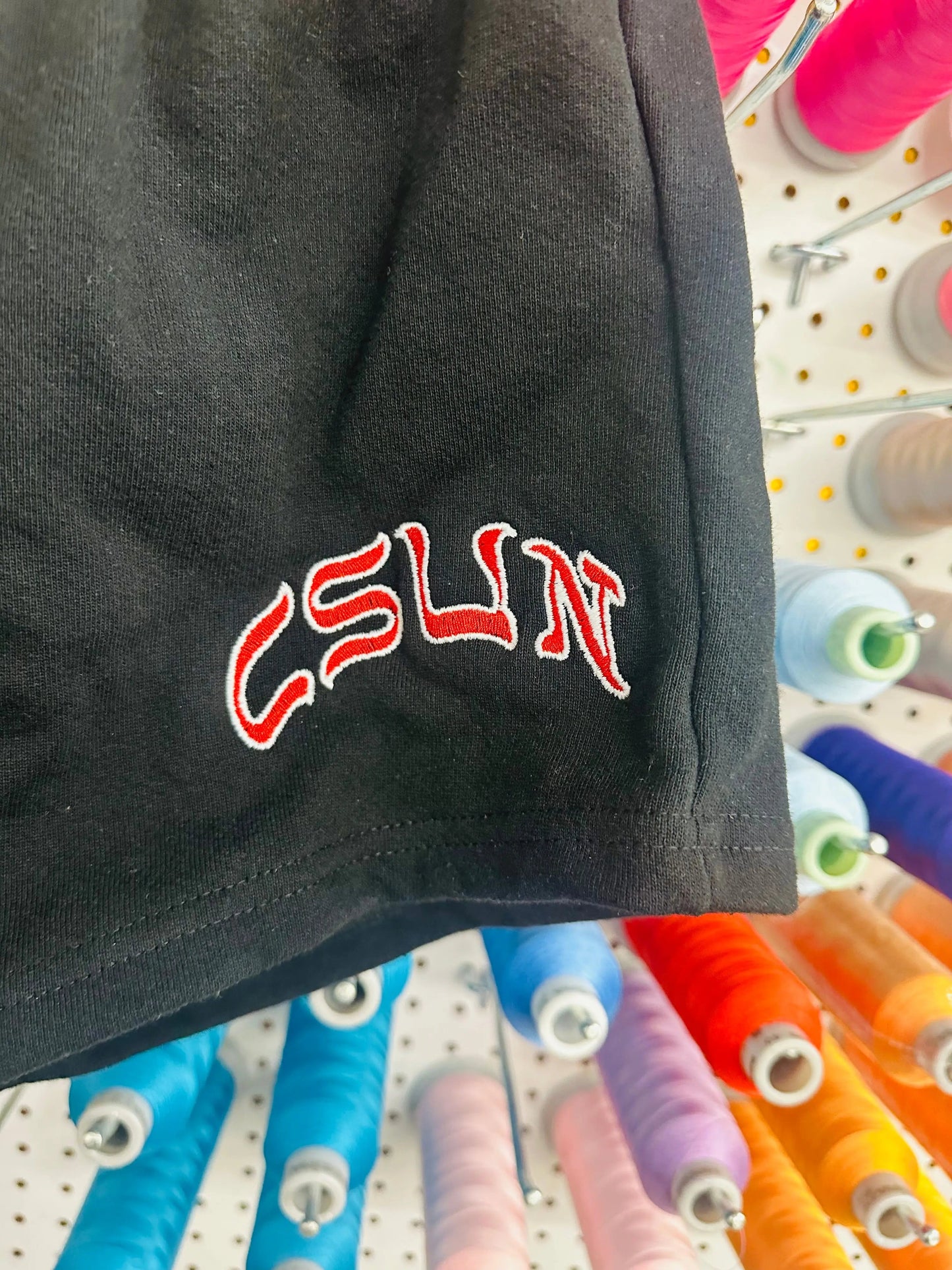 CSUN LOUNGE SHORTS (BLACK) - Hamsa Club