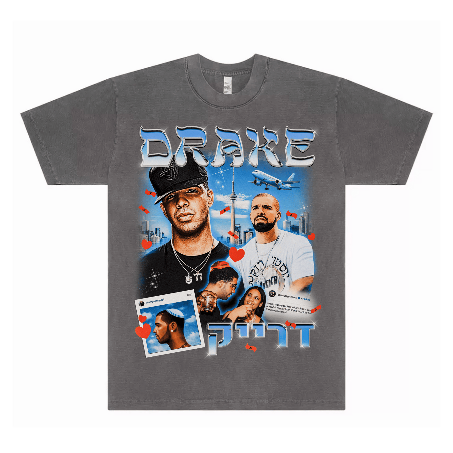 DRAKE TEE - Hamsa Club