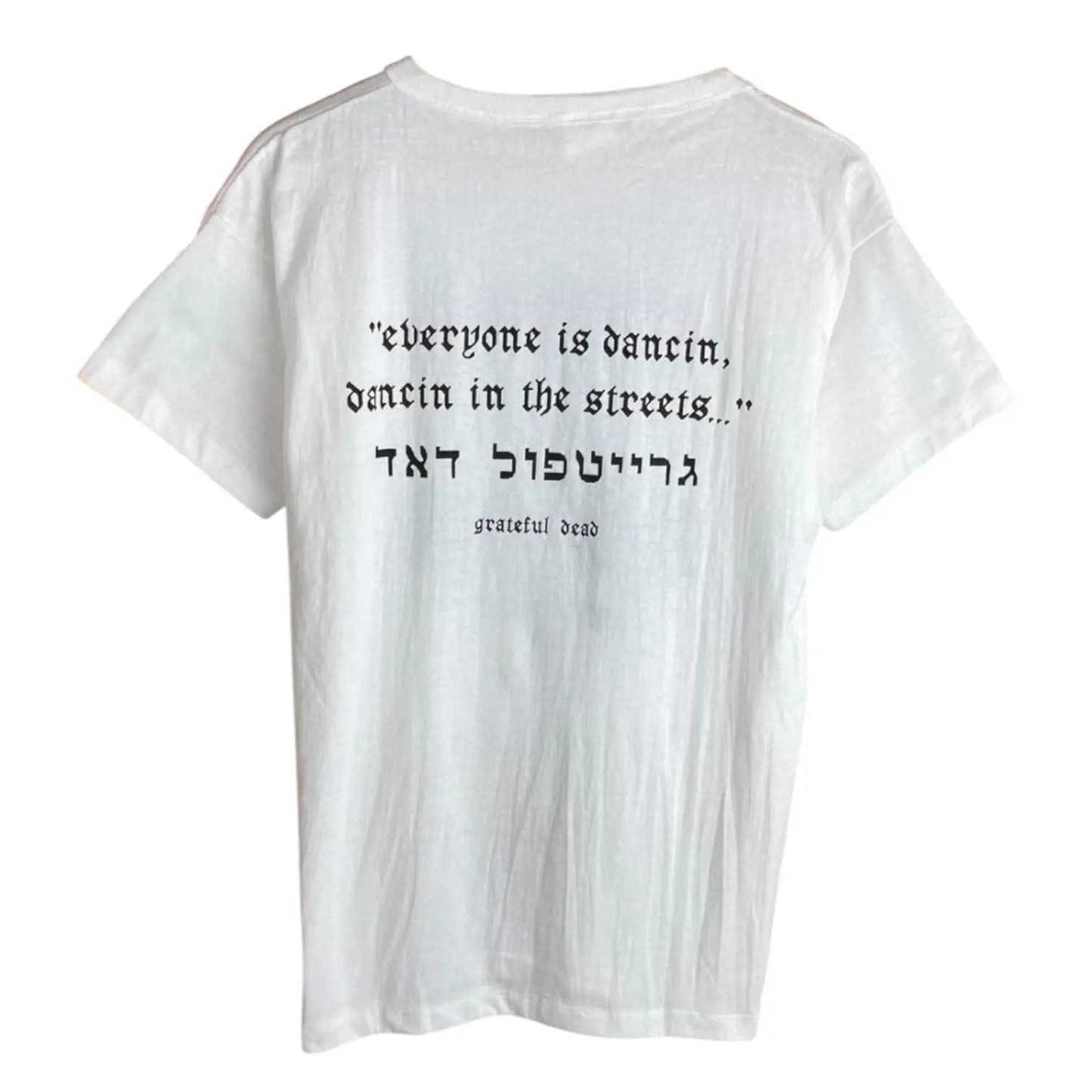 GRATEFUL DEAD HEBREW TEE - Hamsa Club