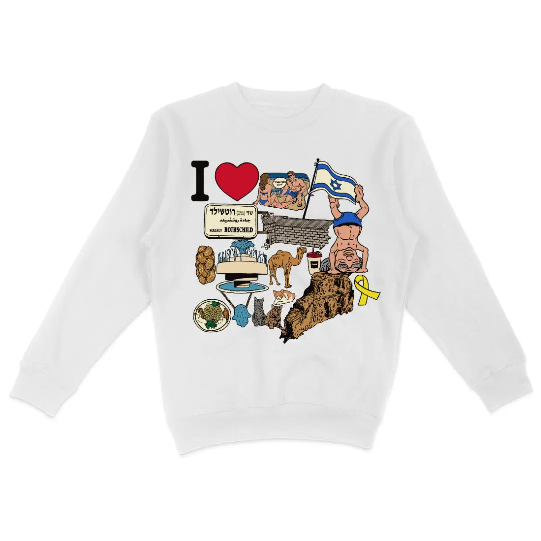 HOLY LAND CREWNECK - Hamsa Club
