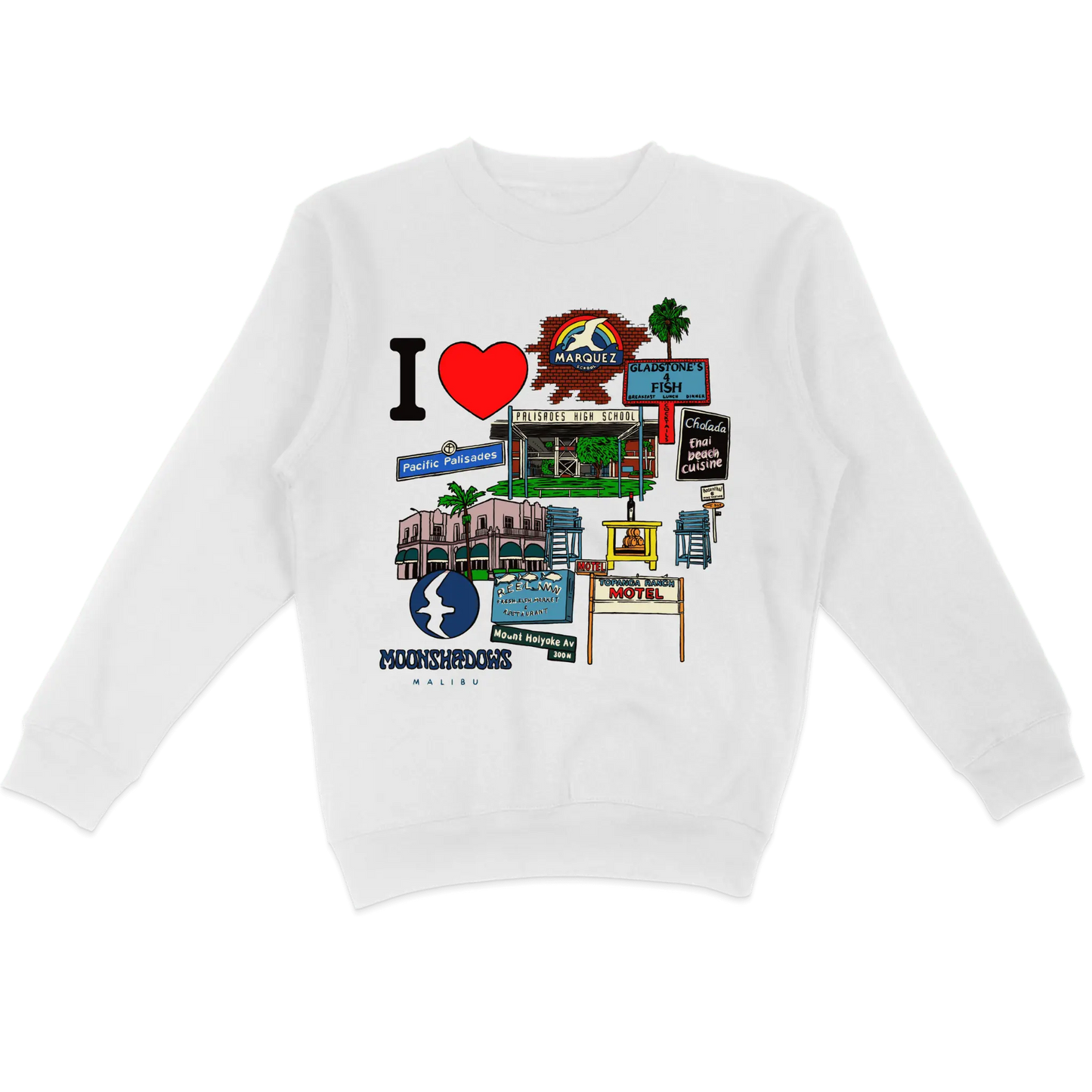 I LOVE CREWNECK - Hamsa Club