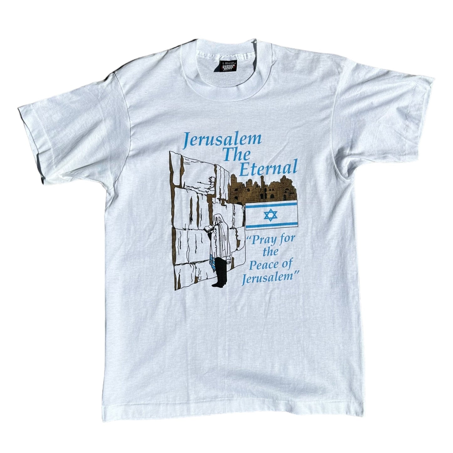 Jerusalem Wall Tee - Hamsa Club