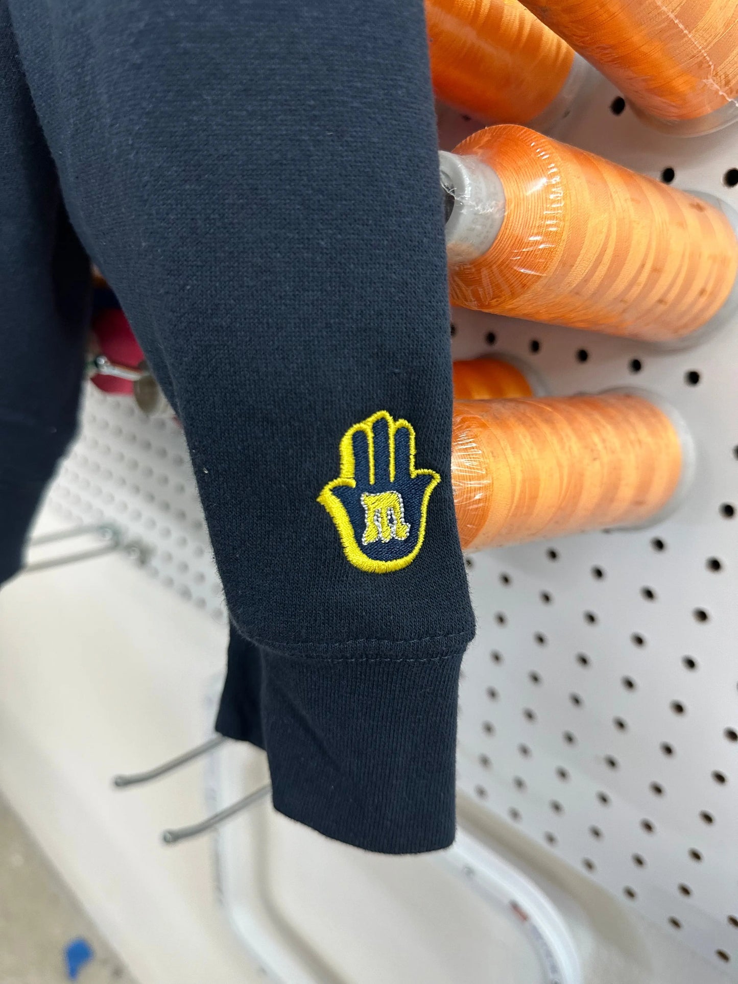 MICHIGAN CREWNECK NAVY - Hamsa Club