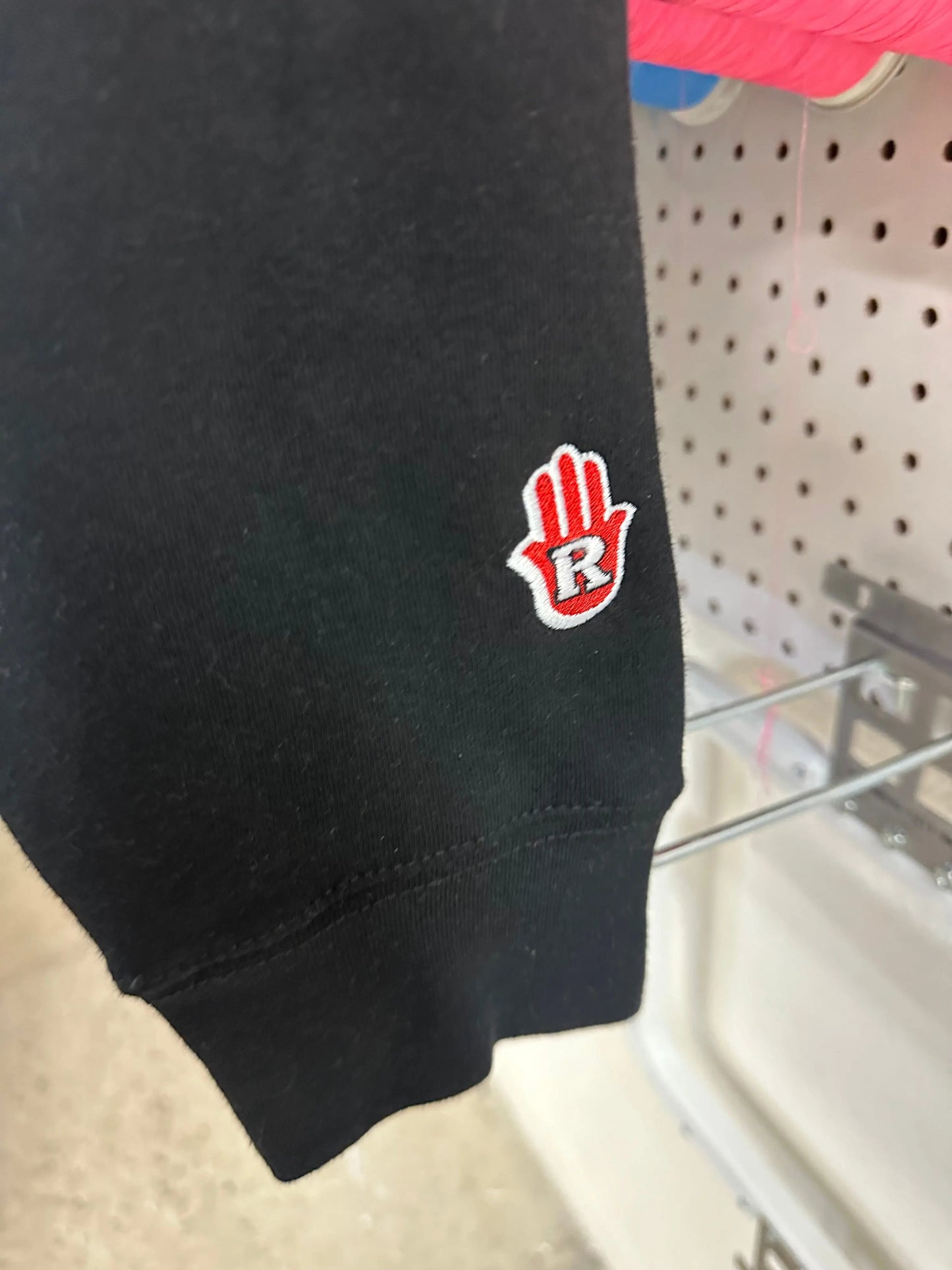 RUTGERS CREWNECK (BLACK) - Hamsa Club