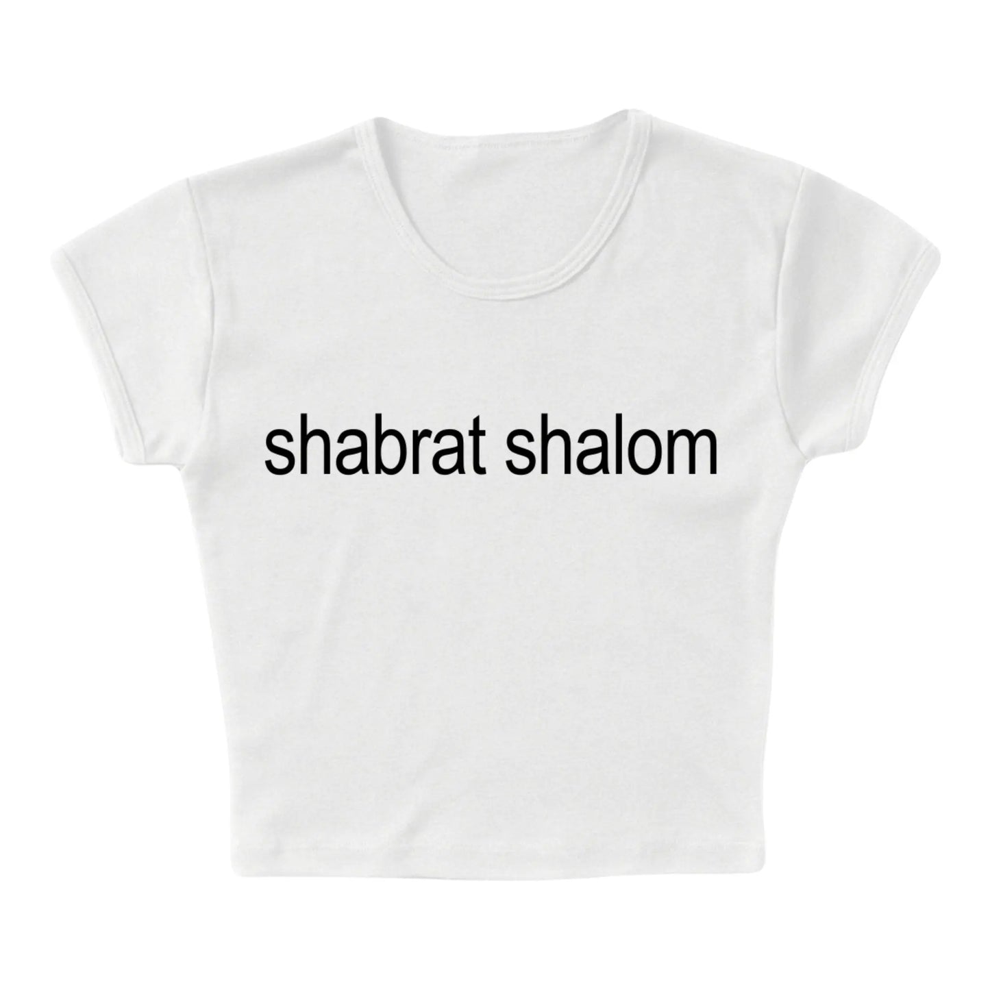 SHABRAT SHALOM BABY TEE - Hamsa Club