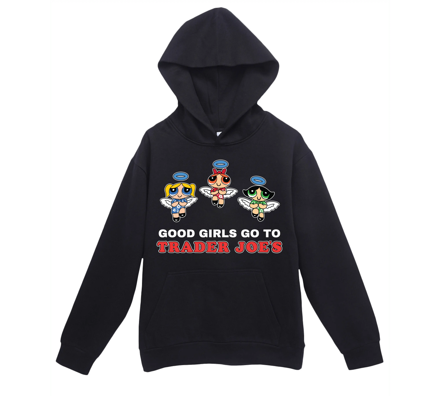 TRADER JOES VS EREWHON HOODIE - Hamsa Club