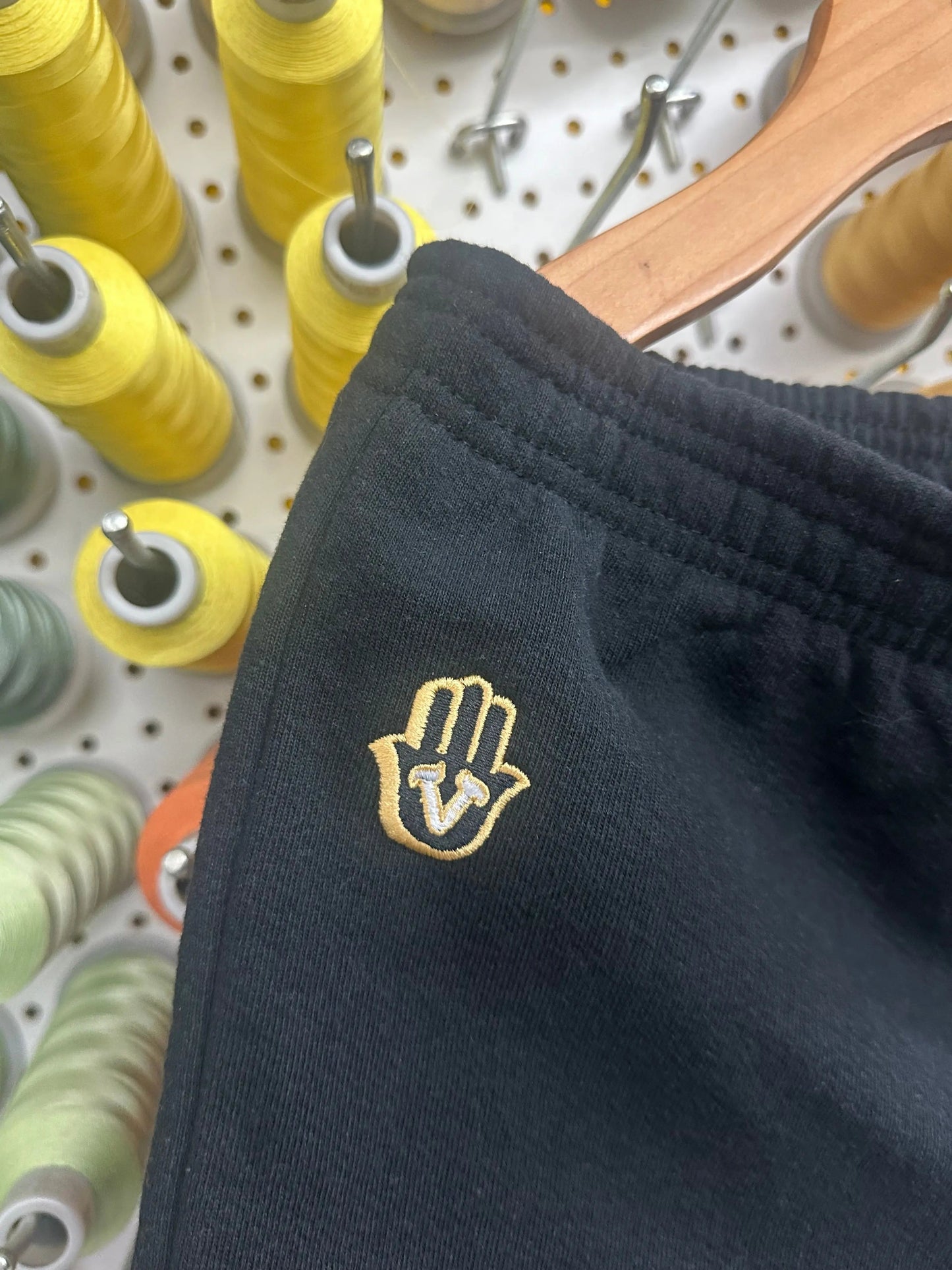 VANDERBILT SHORTS (BLACK) - Hamsa Club