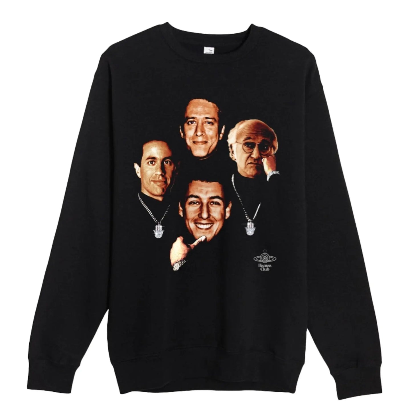 COMEDY ROW CREWNECK - Hamsa Club