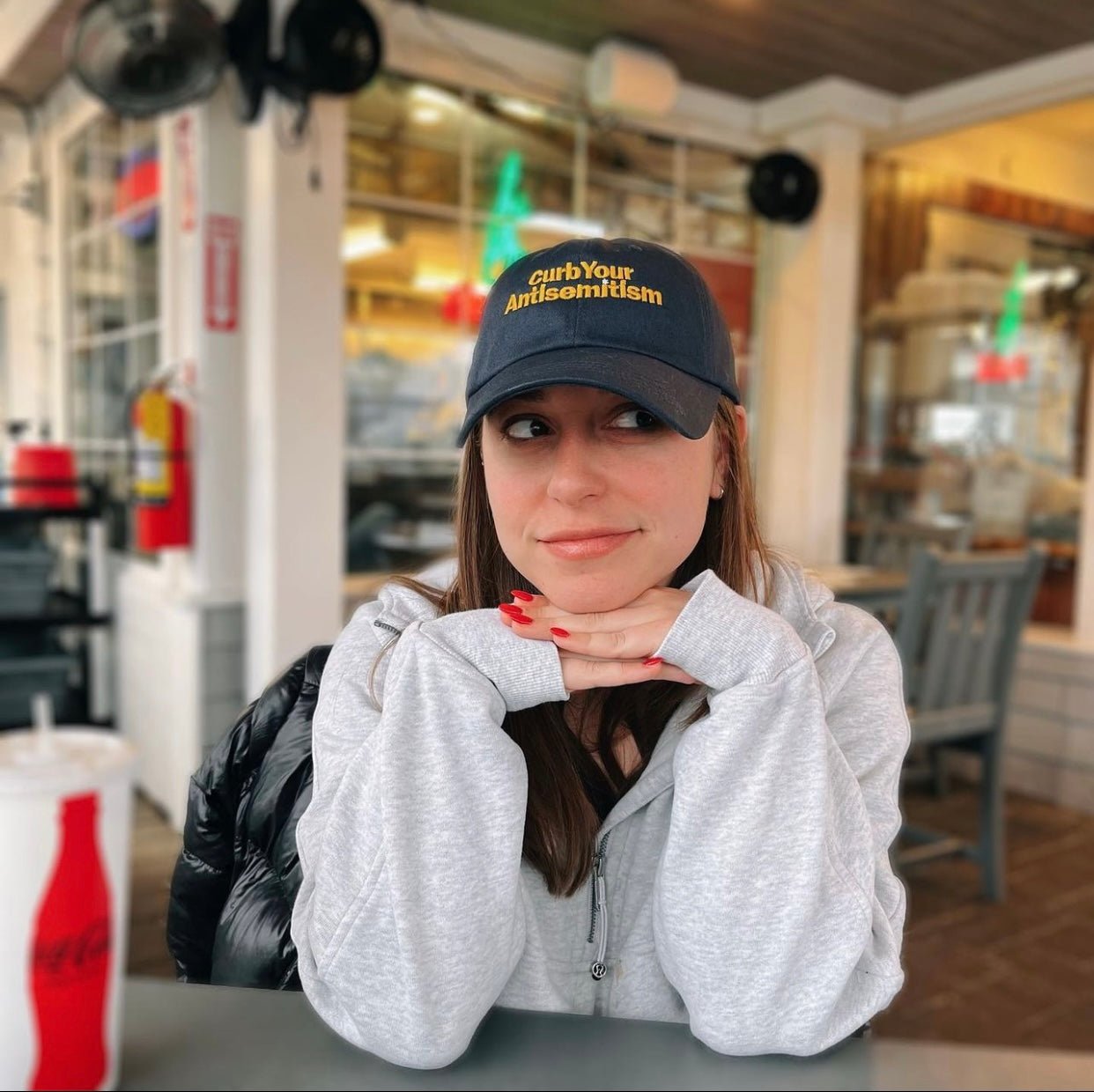 CURB DAD HAT - Hamsa Club