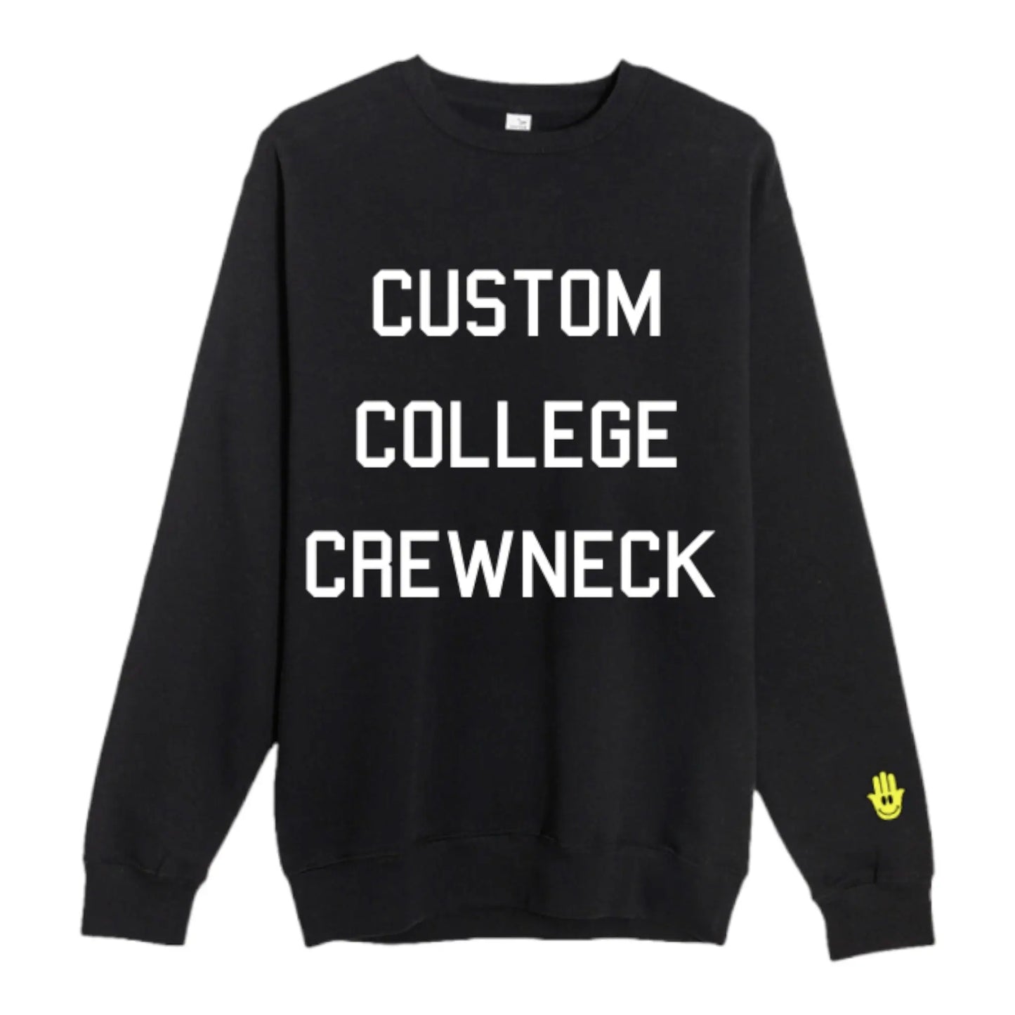 CUSTOM COLLEGE CREWNECK - Hamsa Club