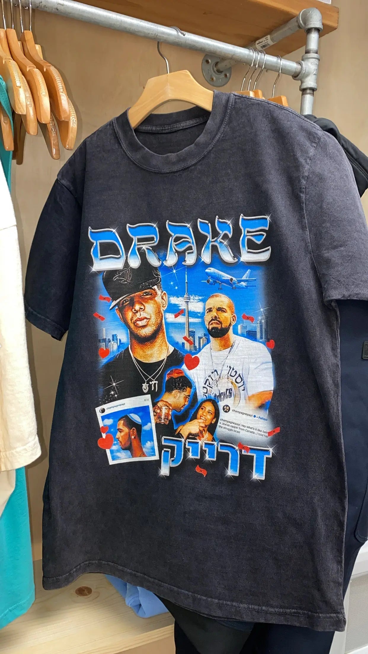 DRAKE TEE - Hamsa Club