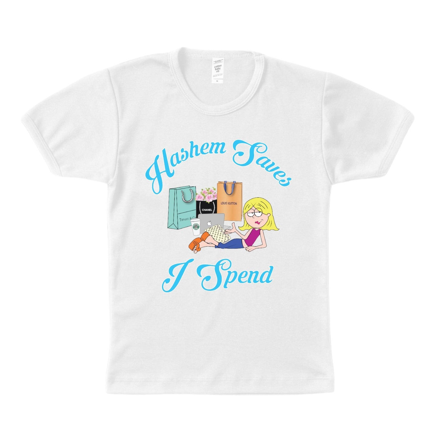 HASHEM SAVES BABY TEE - Hamsa Club