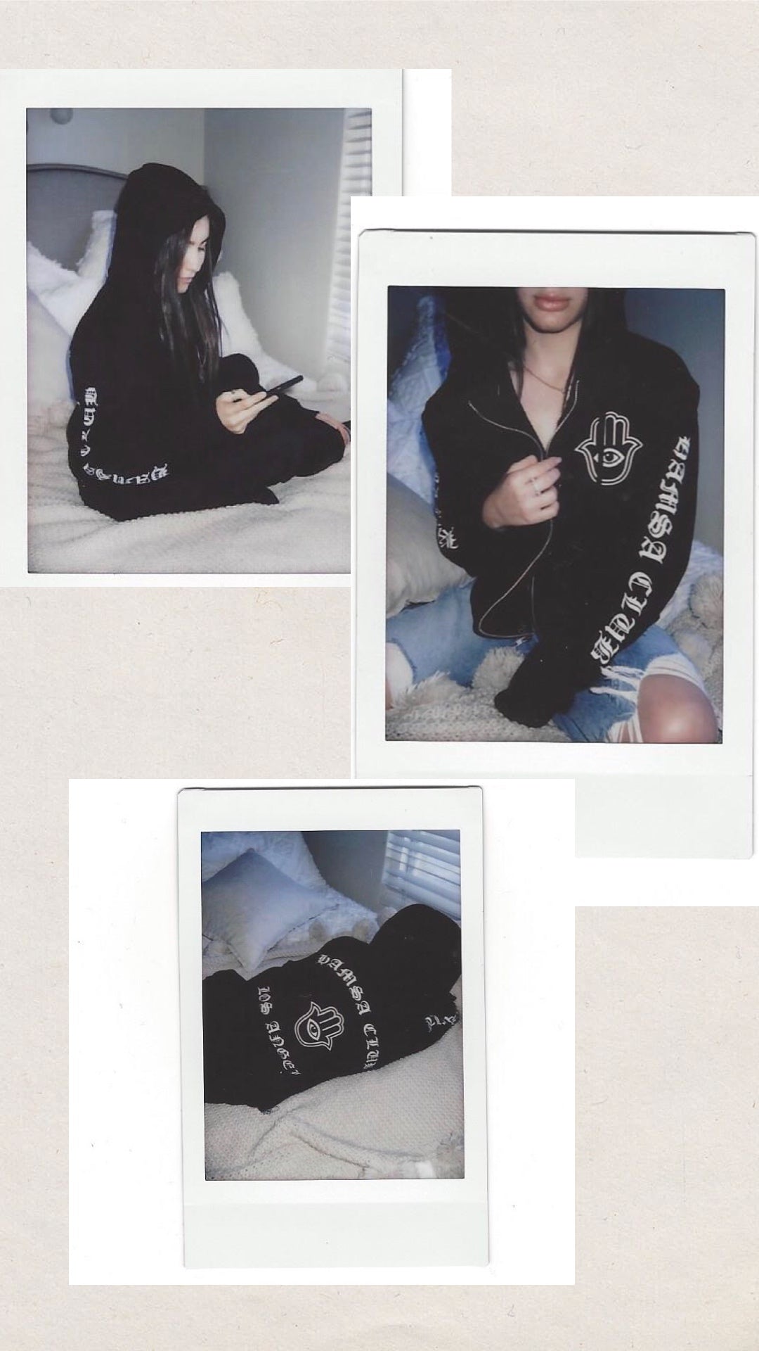 MEMBERS ONLY ZIP UP - Hamsa Club