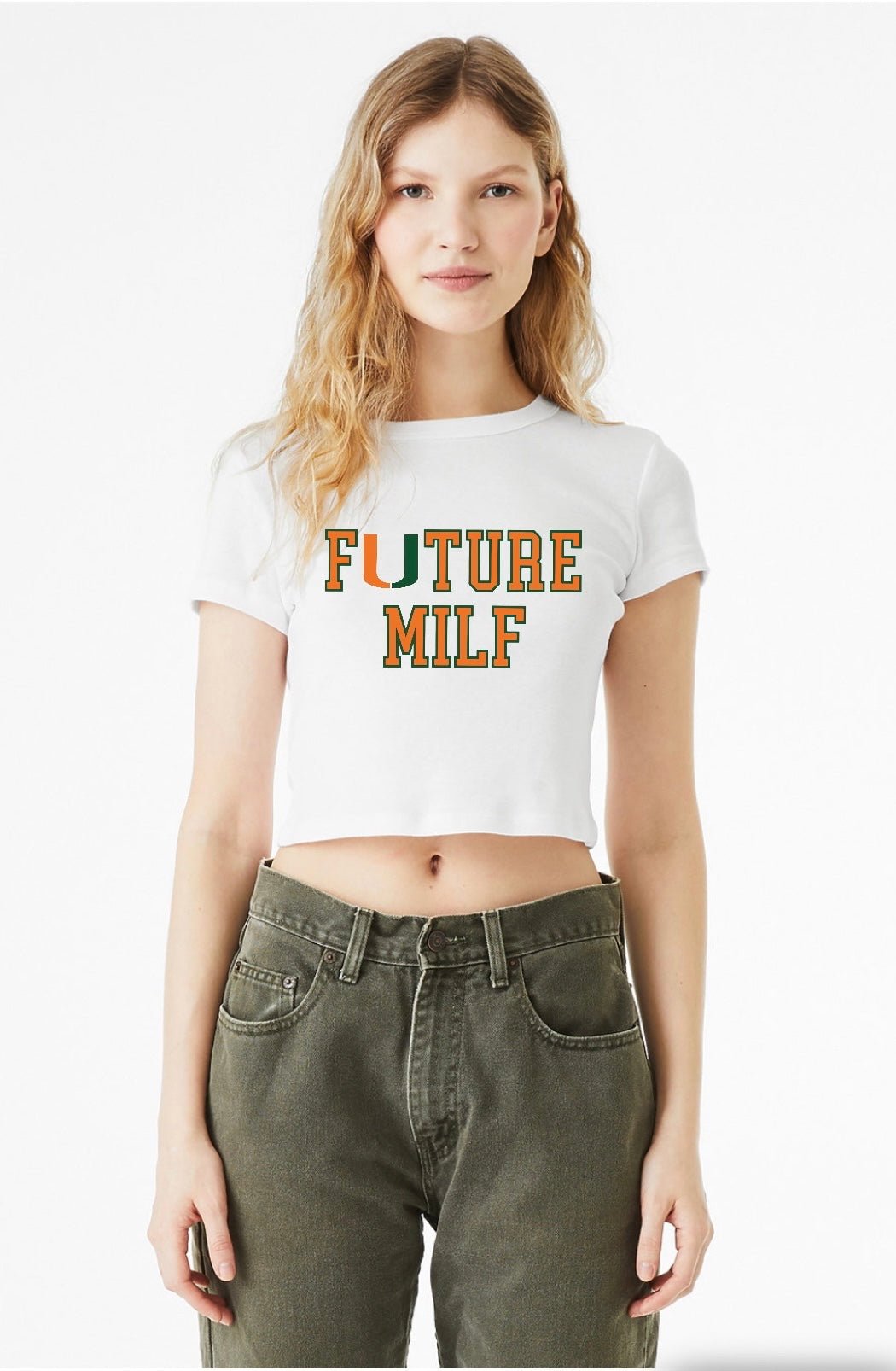 MIAMI MILF Y2K BABY TEE - Hamsa Club