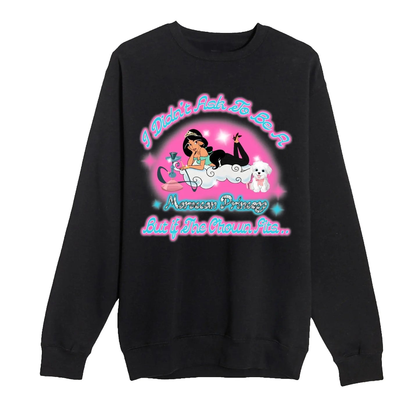 MOROCCAN PRINCESS CREWNECK - Hamsa Club