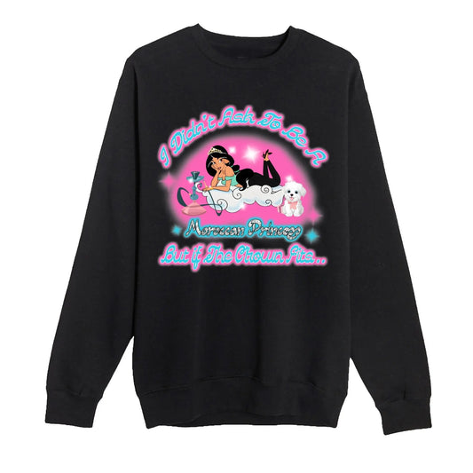MOROCCAN PRINCESS CREWNECK - Hamsa Club