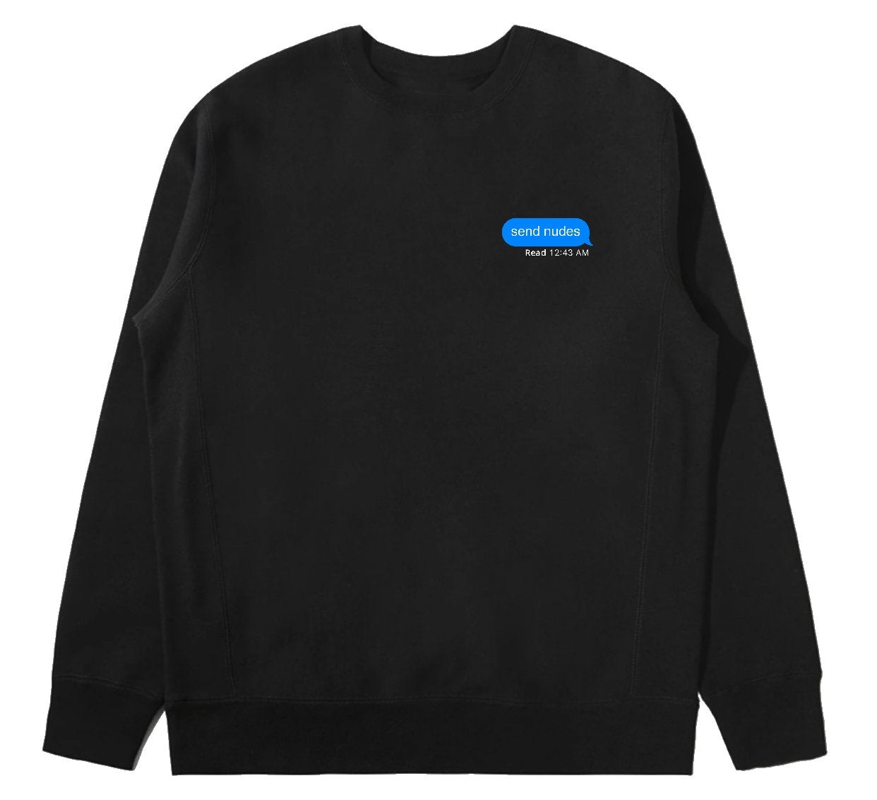 Send Nudes Crewneck - Hamsa Club