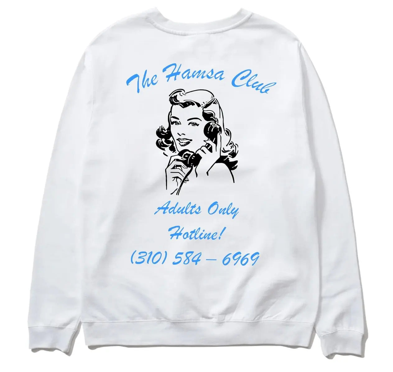 Send Nudes Crewneck - Hamsa Club