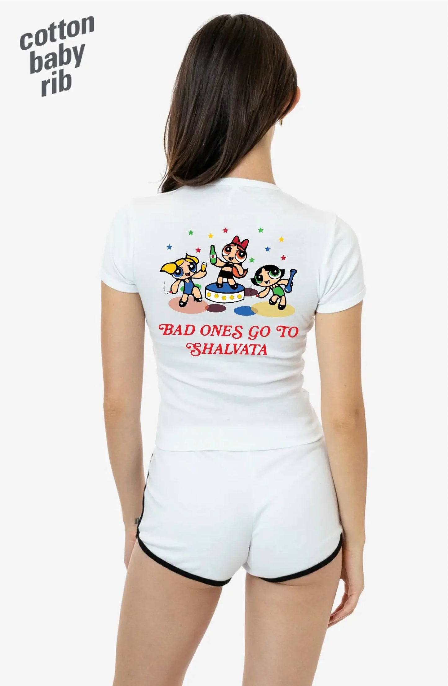 SHALVATA BABY TEE - Hamsa Club