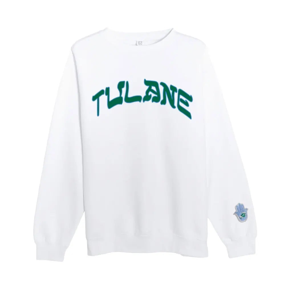 TULANE CREWNECK - Hamsa Club