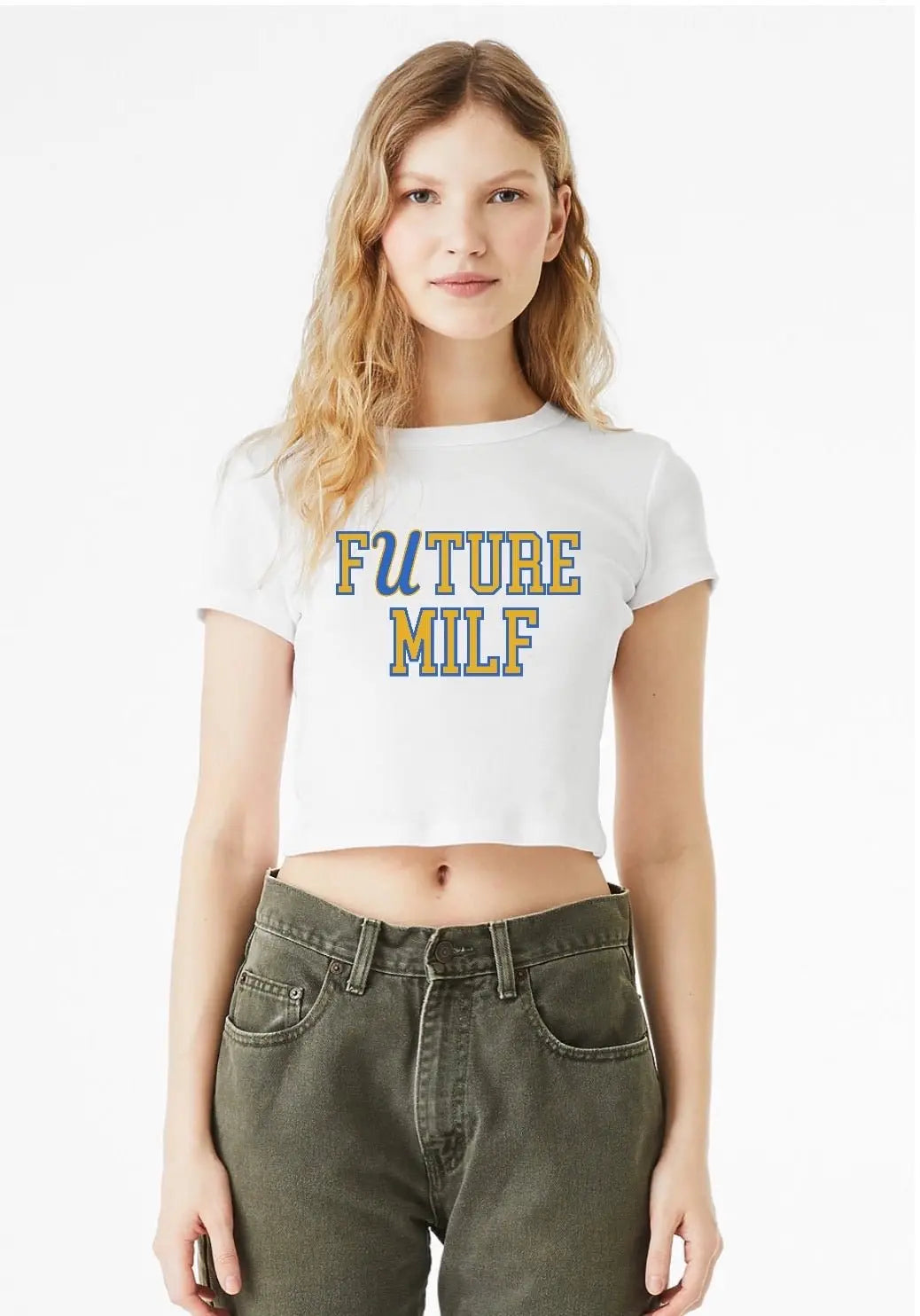 UCLA MILF Y2K BABY TEE - Hamsa Club