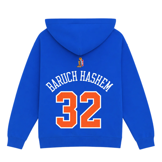 KNICKS CHAMPION HOODIE (KAT) Hamsa Club