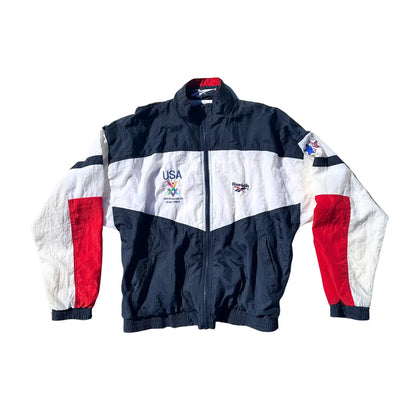 90s Reebok Team USA x Maccabiah Windbreaker Jacket Hamsa Club