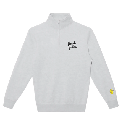 BARUCH HASHEM QUARTER ZIP Hamsa Club