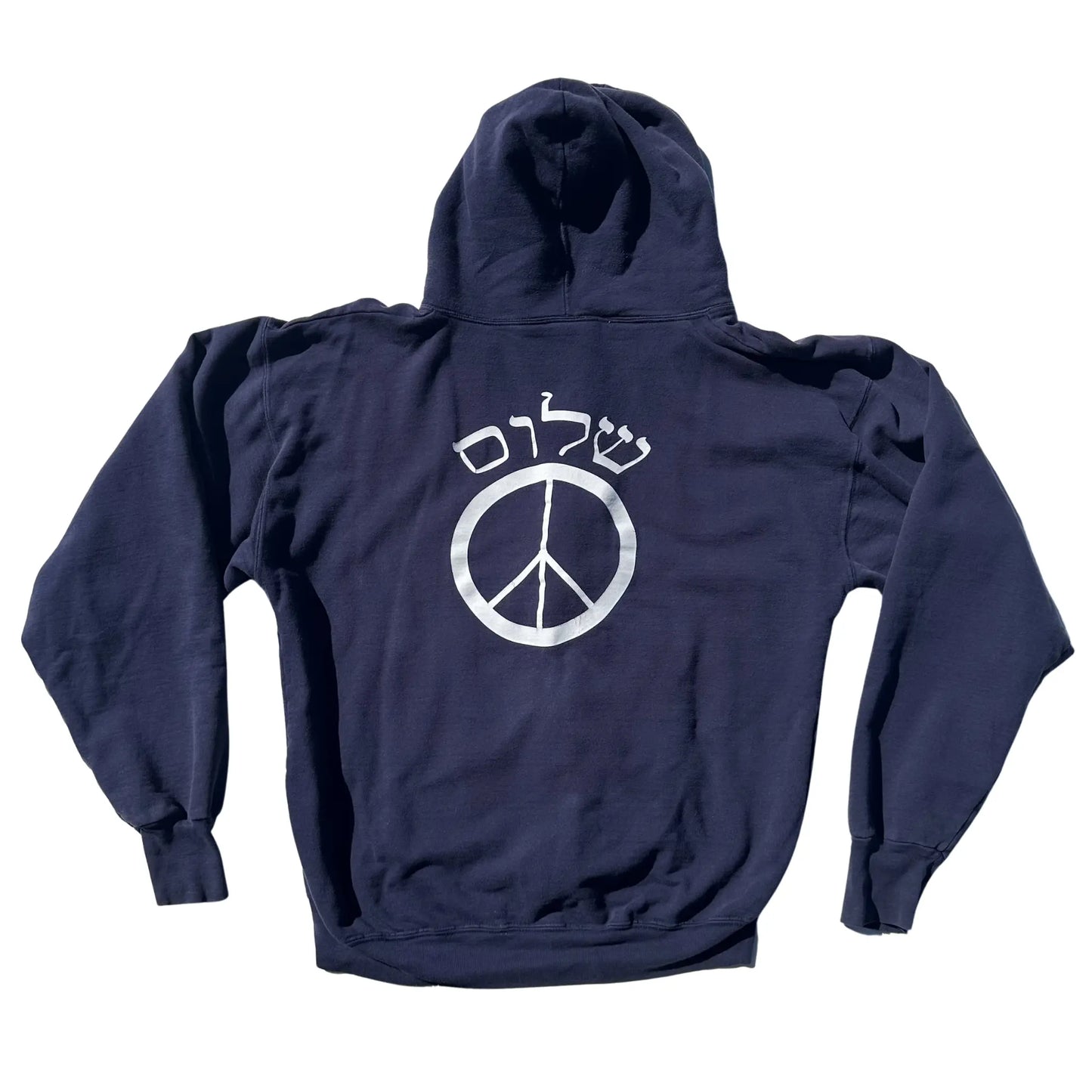 SHALOM PEACE ZIP UP HOODIE Hamsa Club