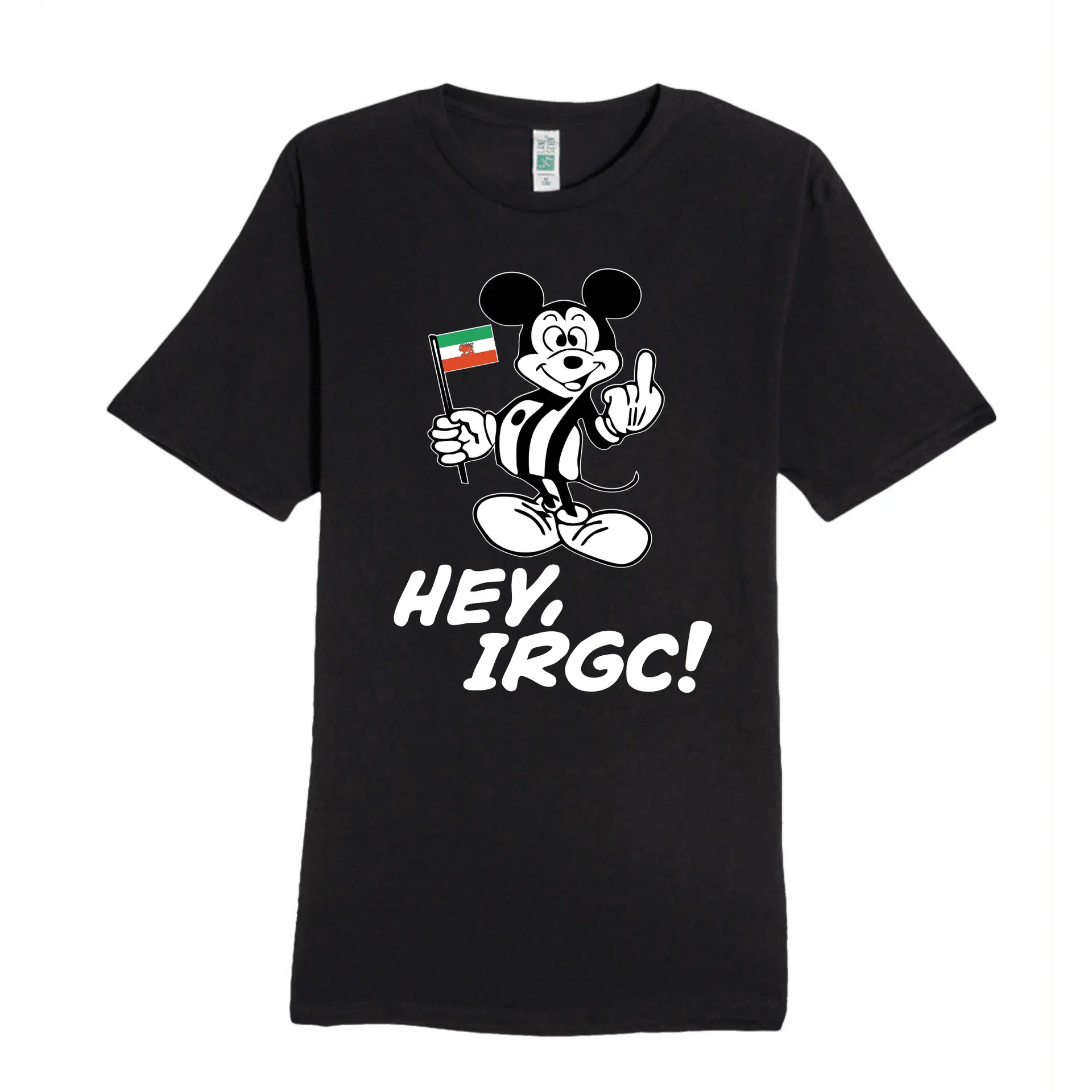 HEY IRGC! MICKEY TEE – Hamsa Club