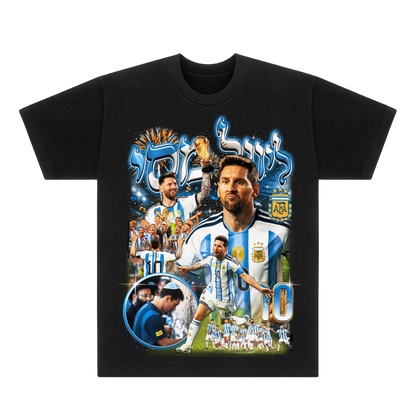 MESSI HEBREW TEE Hamsa Club