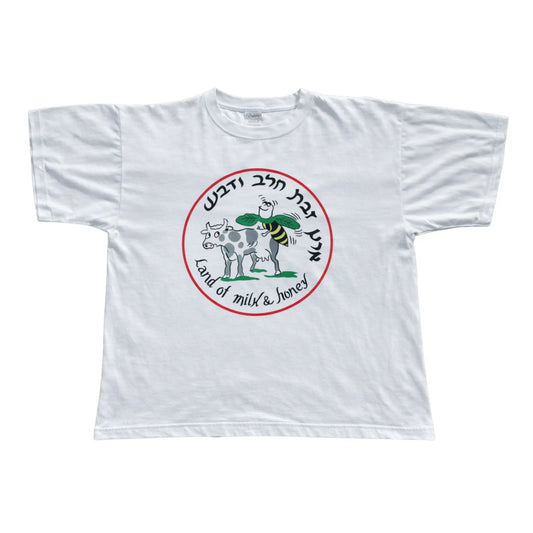 LAND OF MILK AND HONEY TEE Hamsa Club