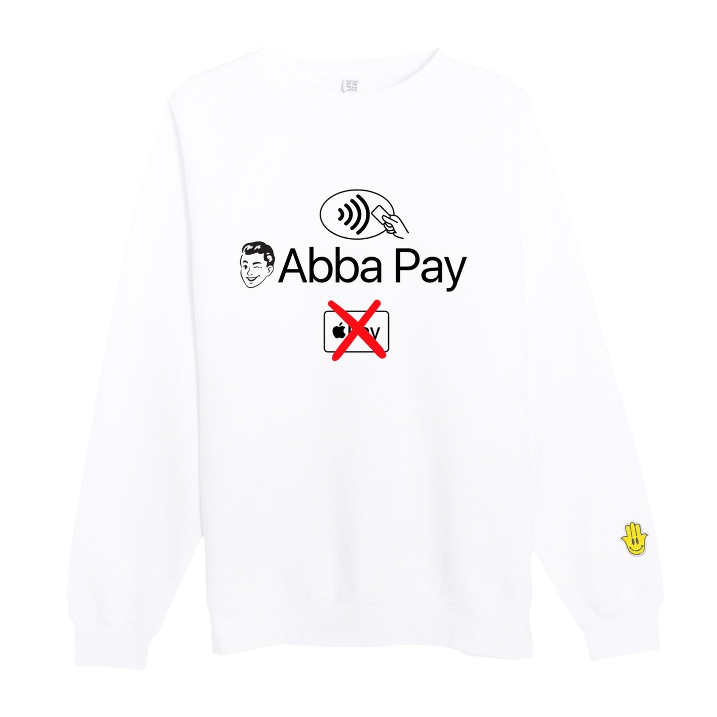 ABBA PAY CREWNECK - Hamsa Club