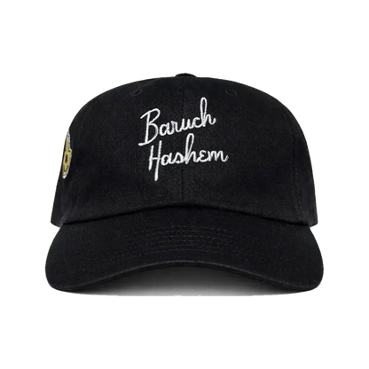 BARUCH HASHEM DAD HAT (BLACK) - Hamsa Club
