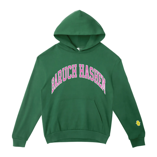 BARUCH HASHEM HOODIE - Hamsa Club