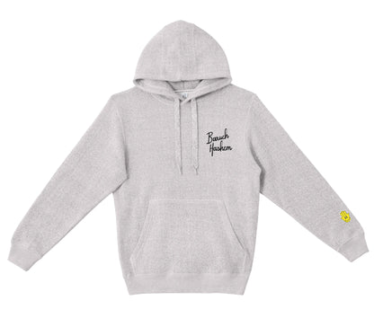 BARUCH HASHEM KNIT HOODIE - Hamsa Club