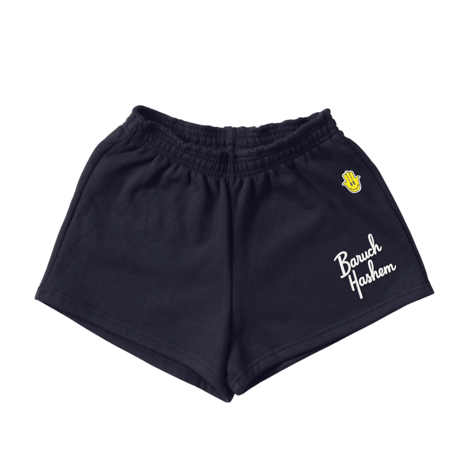 BARUCH HASHEM LOUNGE SHORTS - Hamsa Club