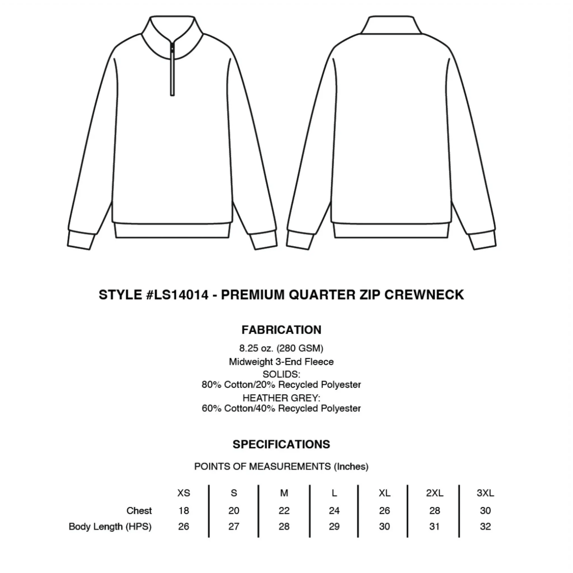 BARUCH HASHEM QUARTER ZIP - Hamsa Club