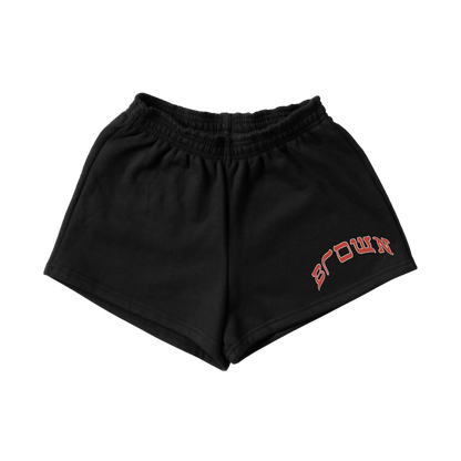 BROWN WOMENS LOUNGE SHORTS - Hamsa Club