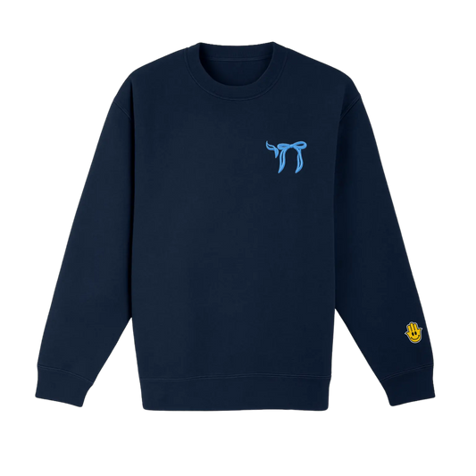 CHAI BOW CREWNECK - Hamsa Club